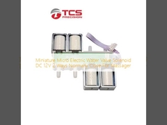 ミニチュアマイクロ電気水閥 電磁電源 DC 12V 2つの方法 通常はマッサージ機のために閉じる